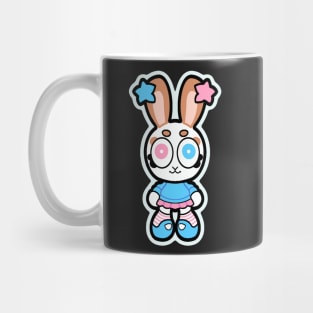 Transgender Flag Bunny Mug